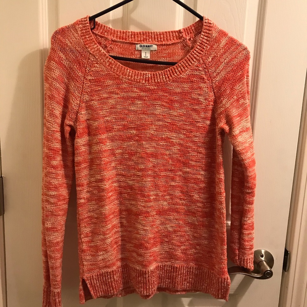 Coral Winter Sweater